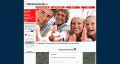 Desktop Screenshot of karrieremacher24.de